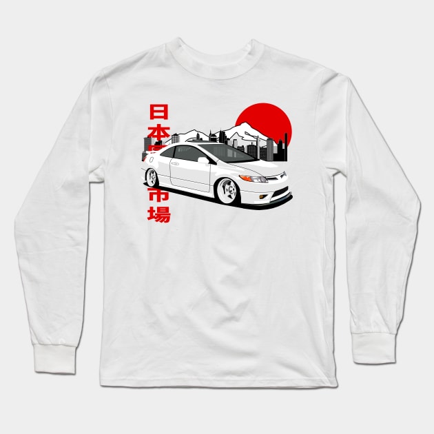 Honda Civic SI Long Sleeve T-Shirt by Rebellion Store